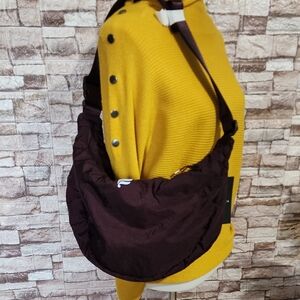 Fabletics Dark Purple Crossbody Bag Brand New